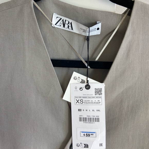 NWT Zara Waistcoat - Picture 3 of 3